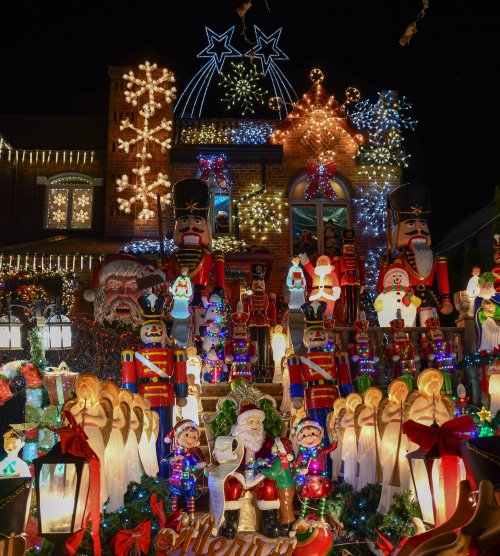 Dyker Heights Tour
