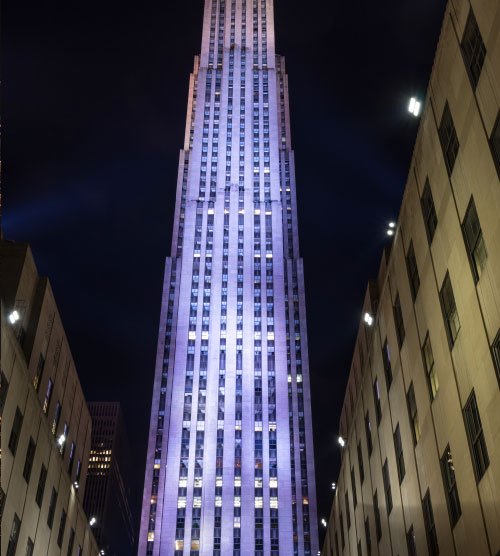 Rockefeller Center at Night