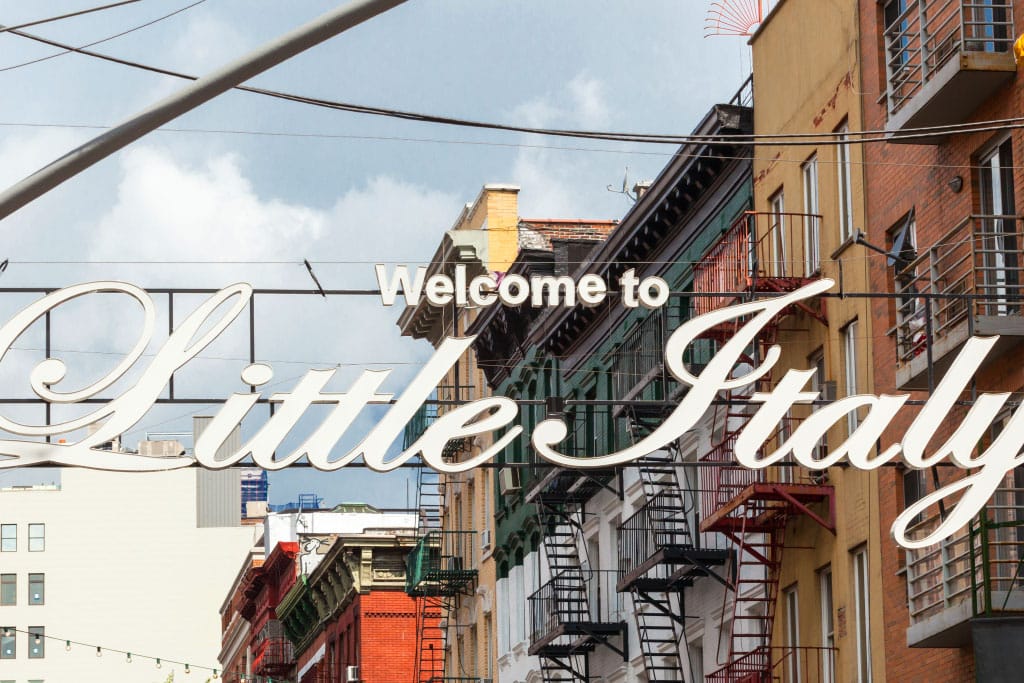 Exploring Food in New York - Little Italy