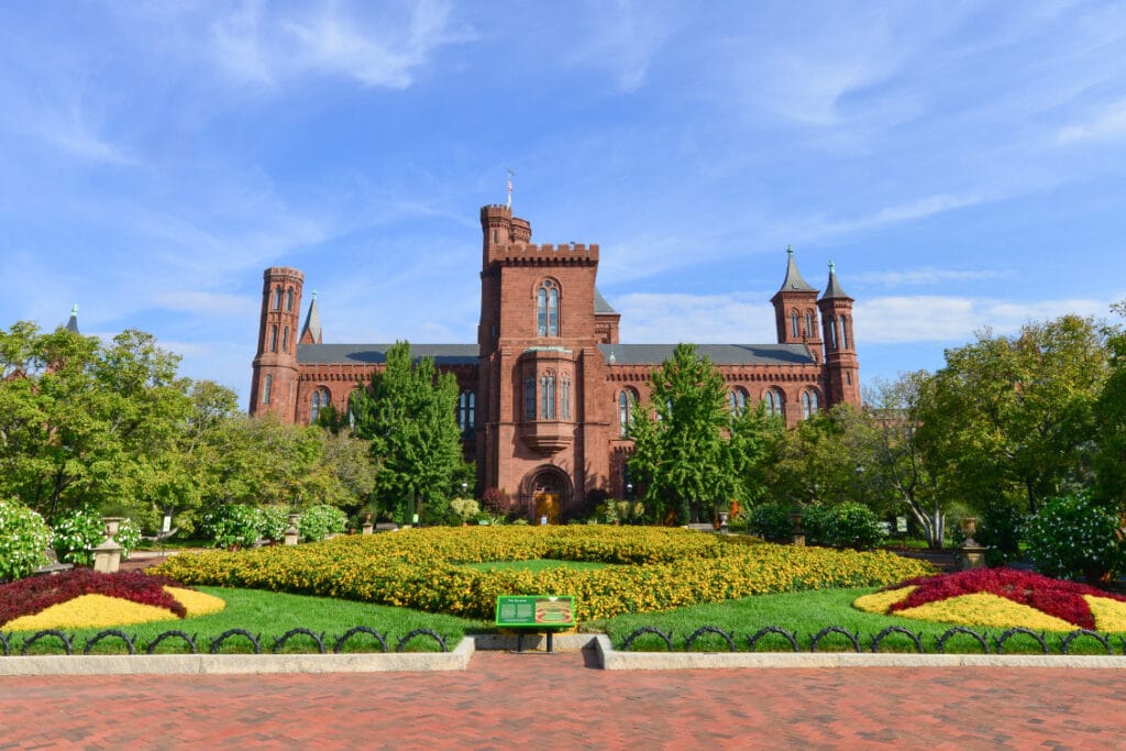 First time in Washington DC, Smithsonian Institution
